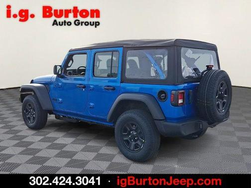 Hydro Blue Pearl 2026 Jeep Wrangler Sport