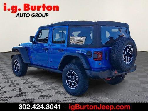 Hydro Blue Pearl 2026 Jeep Wrangler Rubicon