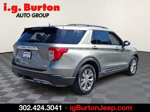 Silver Spruce Metallic 2020 Ford Explorer XLT