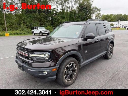 Brown Metallic 2021 Ford Bronco Sport Outer Banks