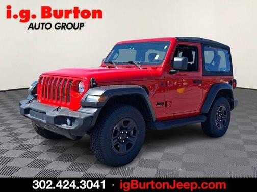Firecracker Red Clearcoat 2022 Jeep Wrangler Sport