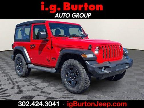 Firecracker Red Clearcoat 2022 Jeep Wrangler Sport