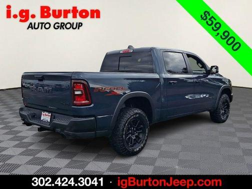 Riverrock Green 2025 RAM 1500 Rebel