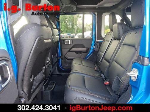 Blue 2027 Jeep Wrangler Sahara