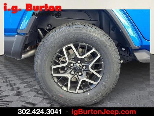 Blue 2027 Jeep Wrangler Sahara