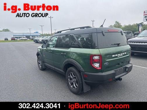 Green Metallic 2024 Ford Bronco Sport Badlands