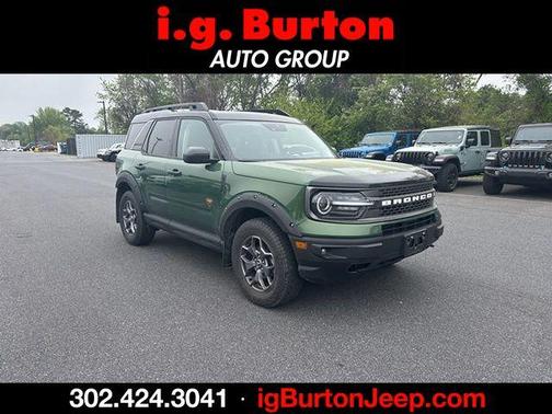 Green Metallic 2024 Ford Bronco Sport Badlands