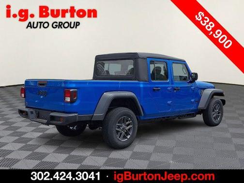 Hydro Blue Pearlcoat 2026 Jeep Gladiator Sport