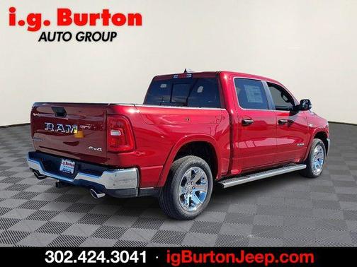 Molten Red Pearlcoat 2026 RAM 1500 Big Horn/Lone Star