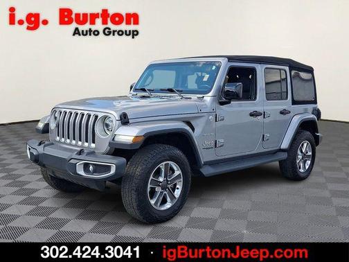 Billet Silver Metallic 2021 Jeep Wrangler Unlimited Sahara