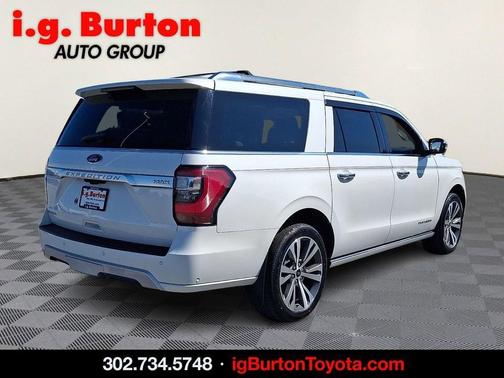 White Metallic 2020 Ford Expedition Max Platinum