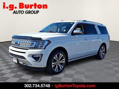 White Metallic 2020 Ford Expedition Max Platinum