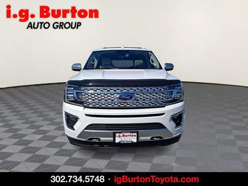 White Metallic 2020 Ford Expedition Max Platinum