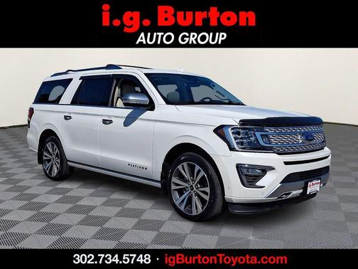 White Metallic 2020 Ford Expedition Max Platinum