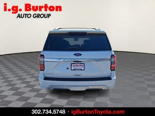 White Metallic 2020 Ford Expedition Max Platinum
