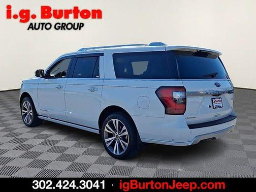 White Metallic 2020 Ford Expedition Max Platinum