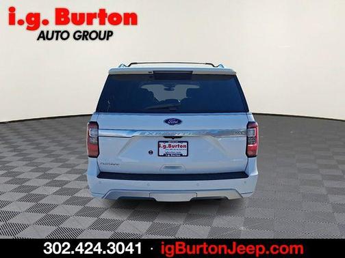 White Metallic 2020 Ford Expedition Max Platinum