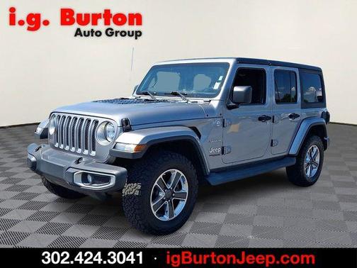 Billet Silver Metallic Clearcoat 2018 Jeep Wrangler Unlimited Sahara