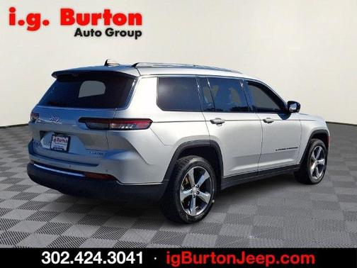 Silver 2021 Jeep Grand Cherokee L Limited