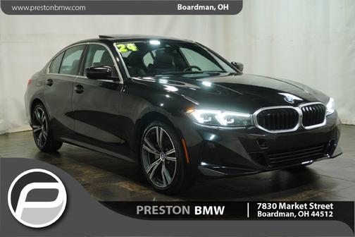 Black Sapphire Metallic 2024 BMW 330 i xDrive