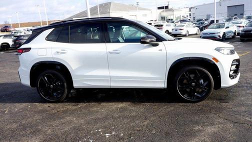 Opal White W/Deep Black Roof 2026 Volkswagen Tiguan 2.0T SE R-Line Black