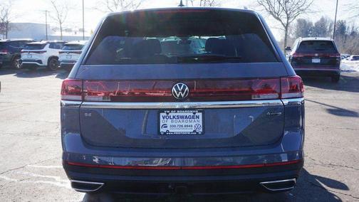 Pure Gray 2026 Volkswagen Atlas 2.0T SE W/TECHNOLOGY