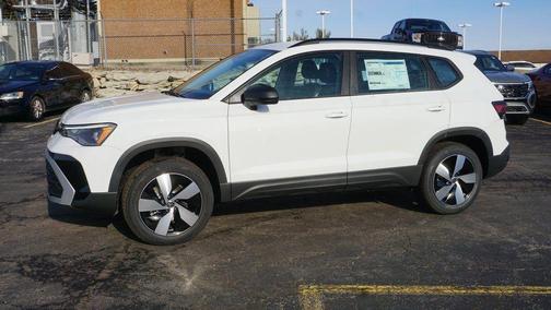 Pure White 2026 Volkswagen Taos 1.5T S