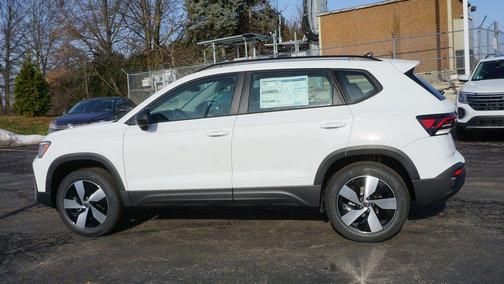 Pure White 2026 Volkswagen Taos 1.5T S