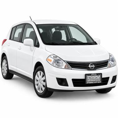 CLOUD WHITE 2012 Nissan Versa 5dr HB Auto 1.8 S