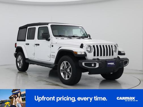 White 2022 Jeep Wrangler Unlimited Sahara