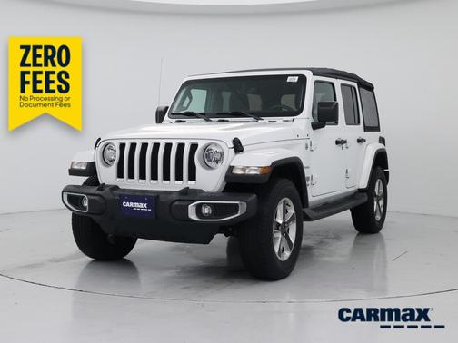 White 2022 Jeep Wrangler Unlimited Sahara