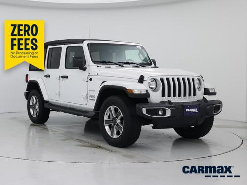 White 2022 Jeep Wrangler Unlimited Sahara