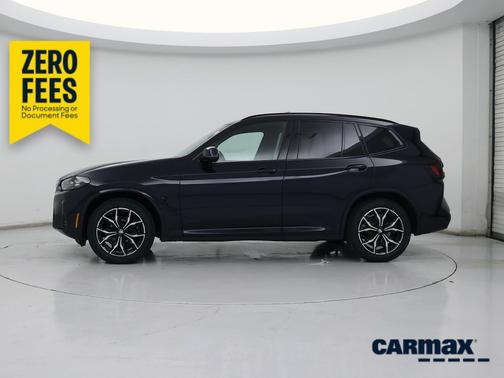 Black 2022 BMW X3 XDrive30i