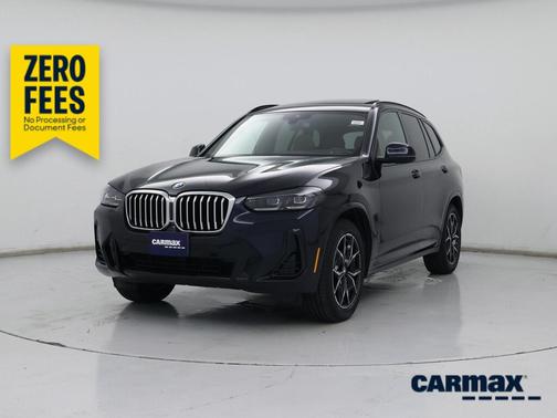 Black 2022 BMW X3 XDrive30i