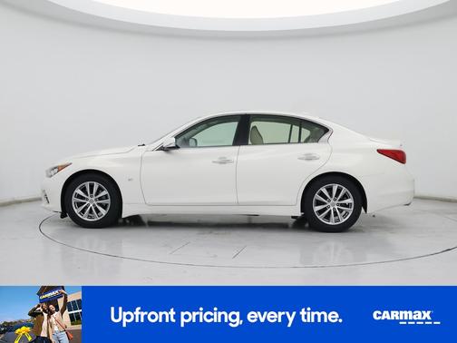 White 2015 INFINITI Q50 Premium