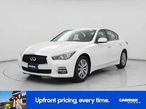 White 2015 INFINITI Q50 Premium