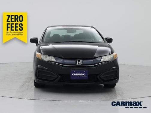 Black 2015 Honda Civic LX