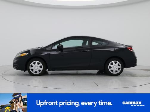 Black 2015 Honda Civic LX