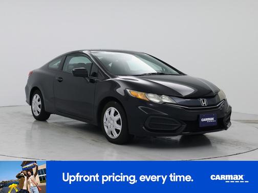 Black 2015 Honda Civic LX