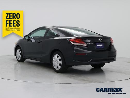 Black 2015 Honda Civic LX