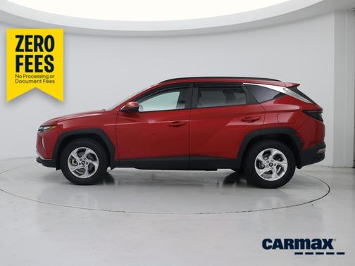 Red 2022 Hyundai TUCSON SEL
