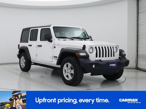 White 2021 Jeep Wrangler Unlimited Sport