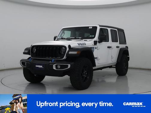 White 2024 Jeep Wrangler 4xe Willy's