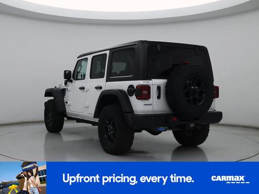 White 2024 Jeep Wrangler 4xe Willy's