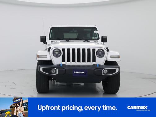White 2023 Jeep Wrangler 4xe Unlimited Sahara