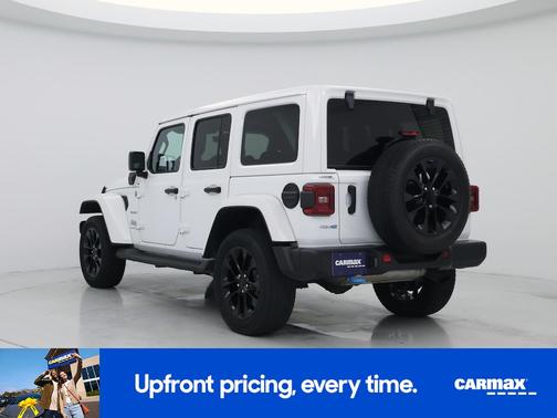 White 2023 Jeep Wrangler 4xe Unlimited Sahara