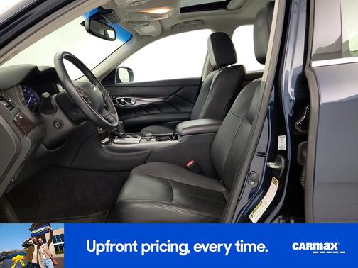 Blue 2017 INFINITI Q70 L
