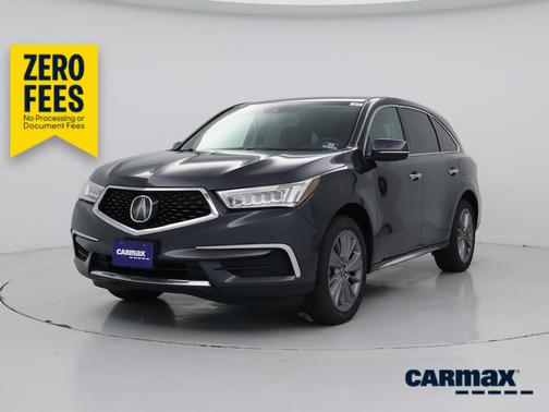 Gray 2019 Acura MDX SH-AWD Technology