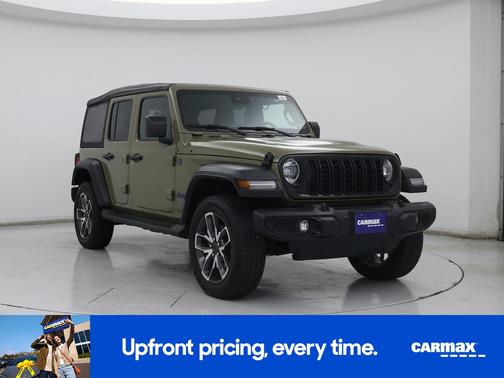 Green 2025 Jeep Wrangler 4xe Sport S