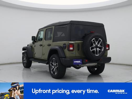 Green 2025 Jeep Wrangler 4xe Sport S